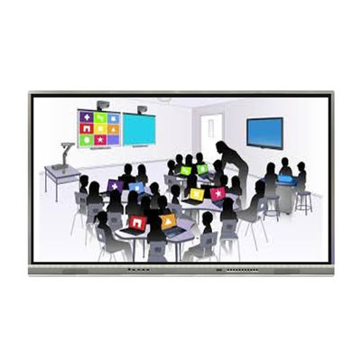 65 экран касания андроида 11 Whiteboard умной доски LCD взаимодействующий 4K с USB-C