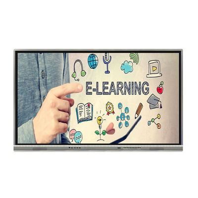 65 экран касания андроида 11 Whiteboard умной доски LCD взаимодействующий 4K с USB-C