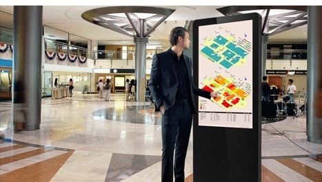 Тип панель касания a нового дизайна Multi LCD привел киоск экрана касания киоска цифрового дисплея для рекламы