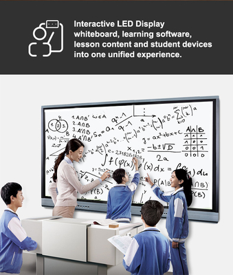 Стена СИД OEM TFT установила взаимодействующую систему андроида 8,0 Whiteboard