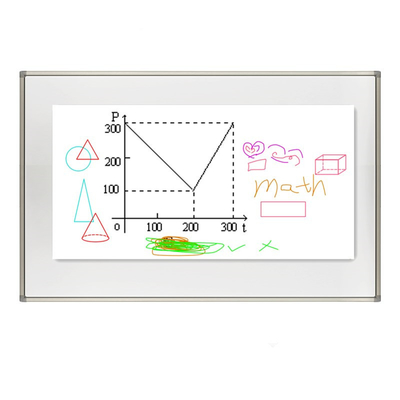 Доска экрана репроектора Whiteboard 102 дюймов взаимодействующая для конференции школы