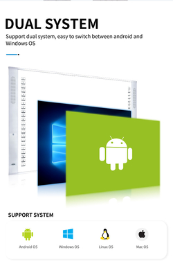 Все в одном ТВ Whiteboard ультракрасного взаимодействующего CE Whiteboard RoHS умном для встречи