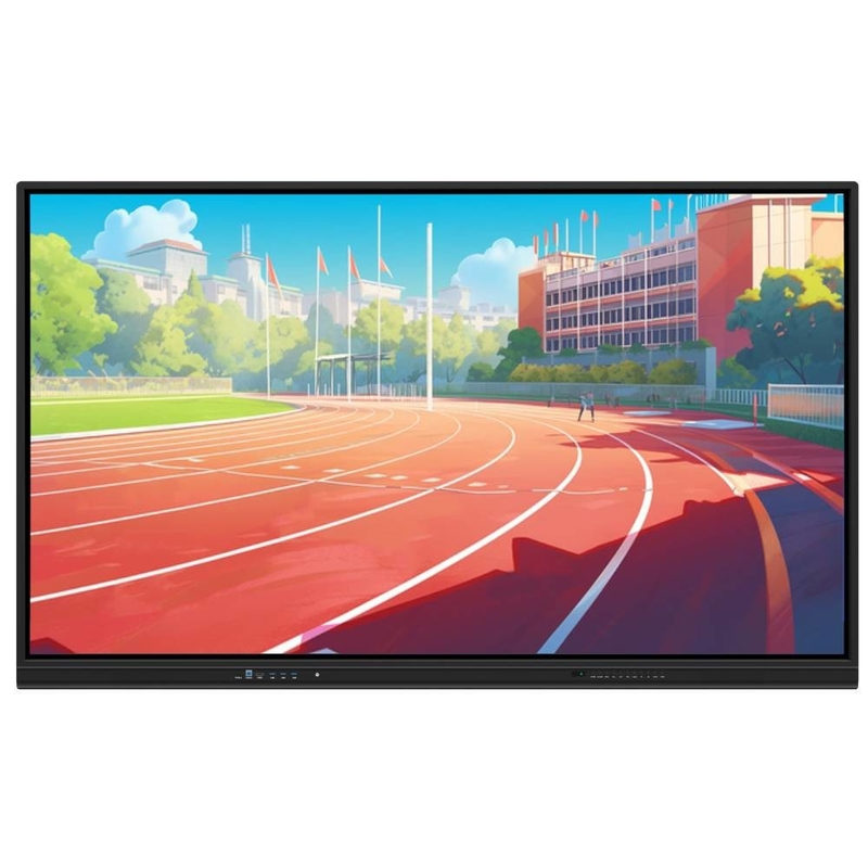 iboard 55 дюймовый интерактивный плоский дисплей LCD с сенсорным экраном серии TE-QS с портом USB HDMI для образования