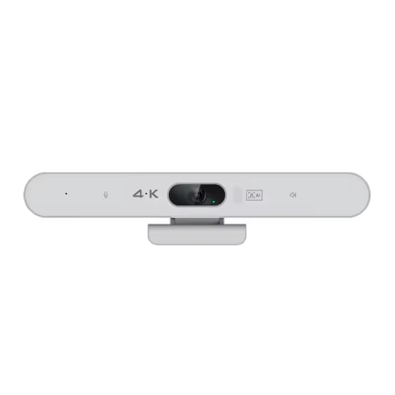 Черно-белый Легкая установка 4K Веб-камера Видеоконференц-камера USB AI Автоматическое отслеживание 2160p Веб-камера отслеживание со звуком конференц-зала