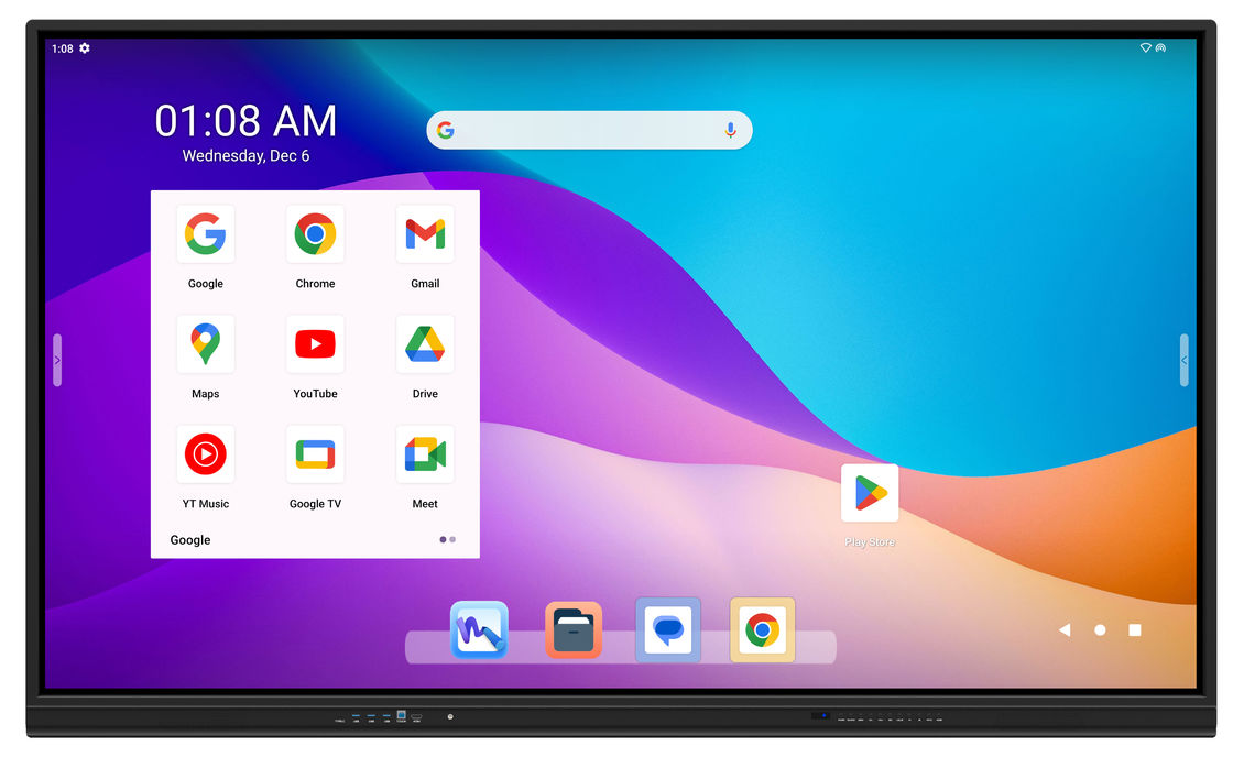 Фабричная цена IBoard 4K 55 65 75 86 дюймовый интерактивный плоский дисплей Smart Interactive Digital Board для конференций в классе