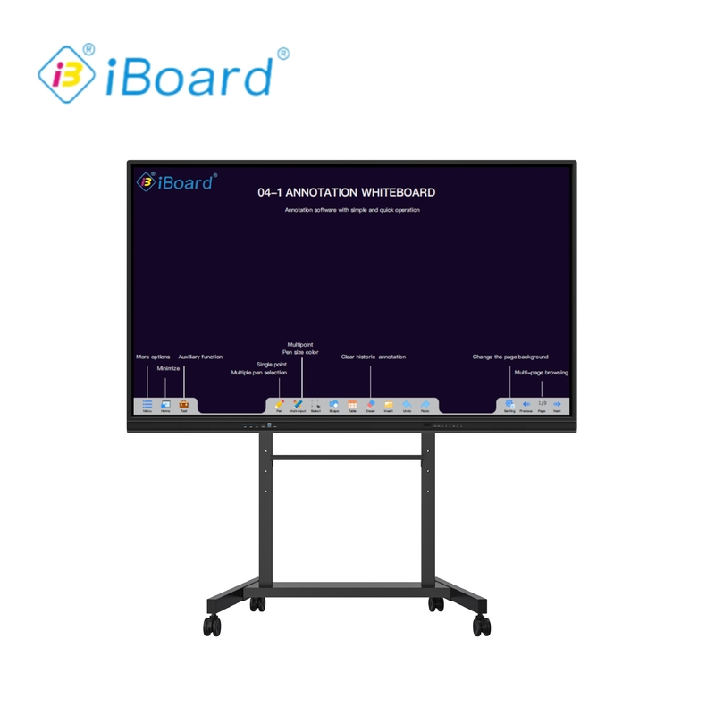 4 3 Ratio Iboard Интерактивная доска с подключением VGA и Android 11 8 64G