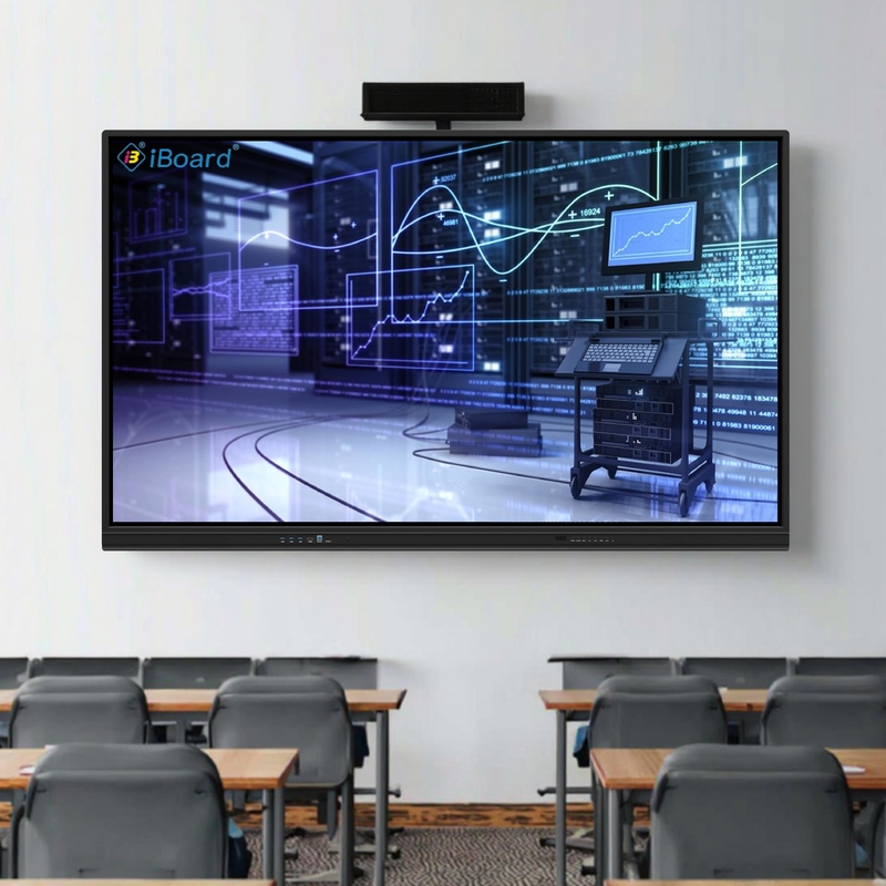 65 75 86 98 дюймовая 4K LCD интерактивная доска с сенсорной панелью Smart Classroom Электронная доска Цифровая умная доска для обучения