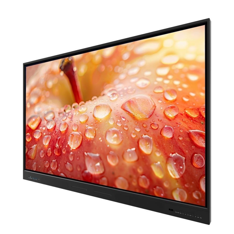 LED Interactive Whiteboard 86 98 110 Inch Android 13 14 LCD Smart Board Response 5-8 Ms программное обеспечение для встреч совместимое с камерой и микрофоном и мобильным подставным устройством
