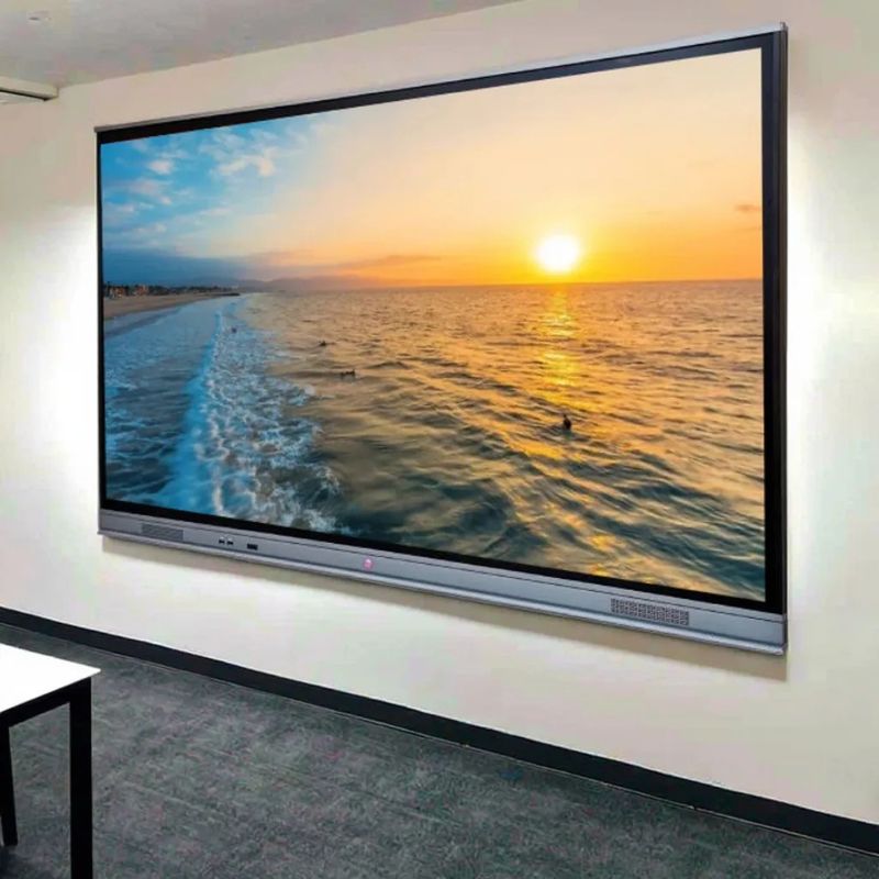 65 дюймовый 4K интерактивный WhiteBoard Smart Board Инфракрасный сенсорный экран интерактивная плоская панель для образовательной конференции