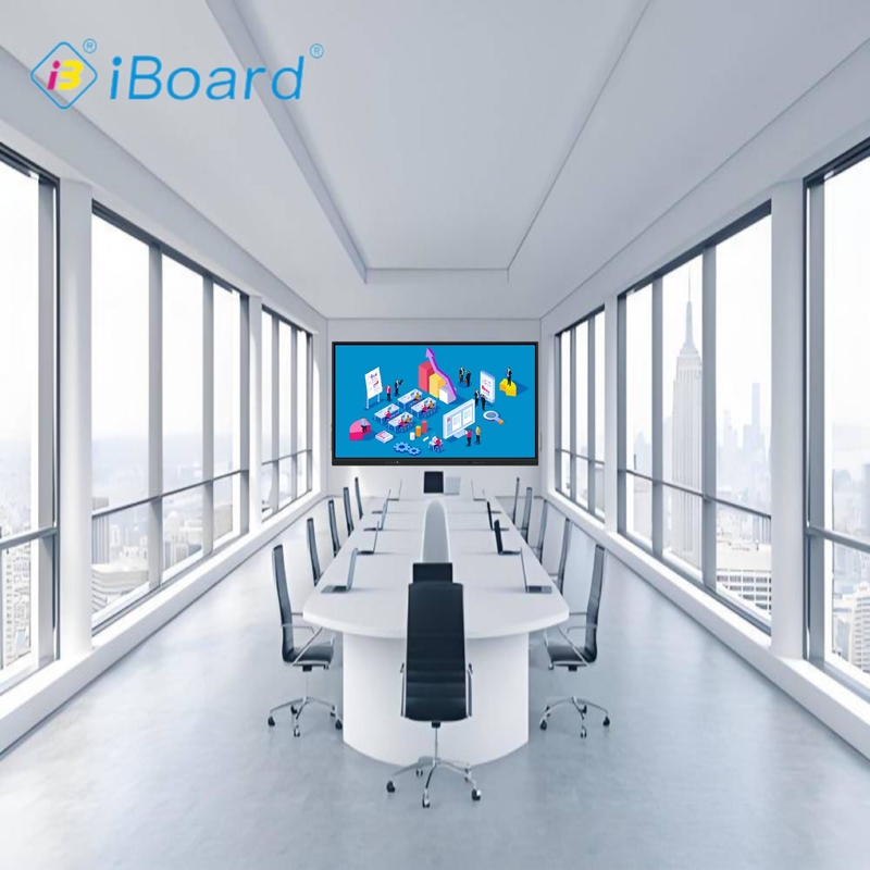 98 дюймовый интерактивный плоский панель 4K UHD дисплей Smart Touch Screen с проекцией AI Функция Smart Board для комнаты совещаний