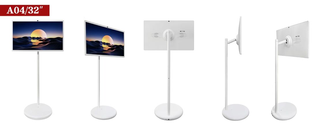 Интерактивный настольный LCD сенсорный экран 32 дюйма с аккумулятором портативный сенсорный монитор