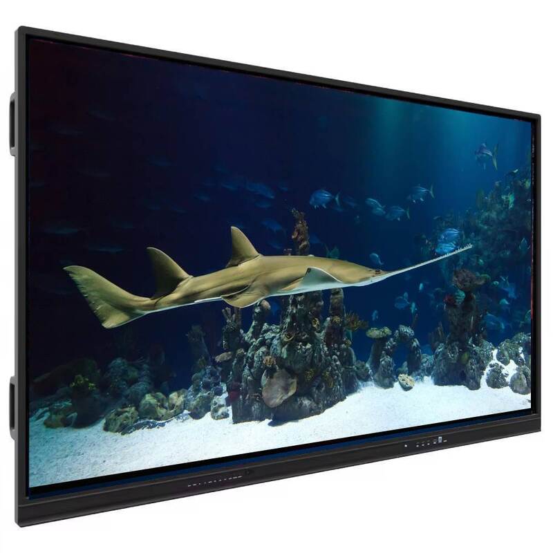 Интерактивная доска 4K Ultra HD с 40-точечным мультитач экраном и рамкой из алюминиевого сплава для образования