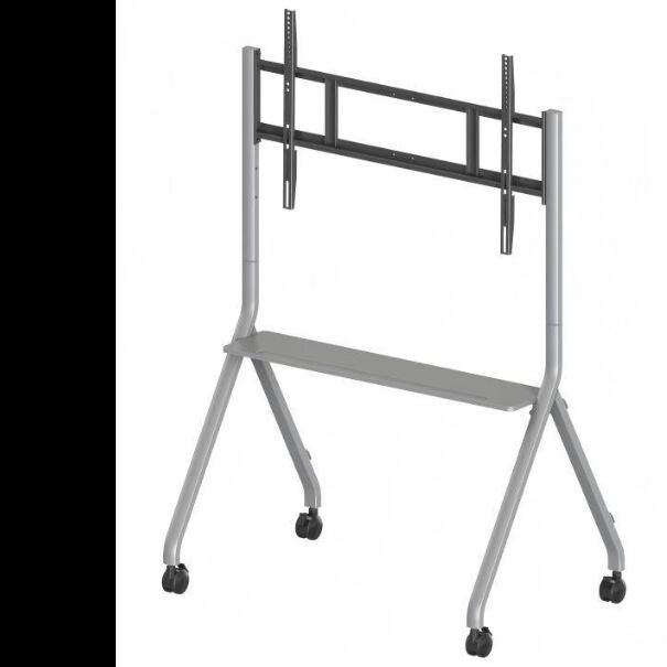 Мобильная подставка Тележка для мобильного ТВ для интерактивных дисплеев Smart TV, подходит для размеров 65-86 дюймов