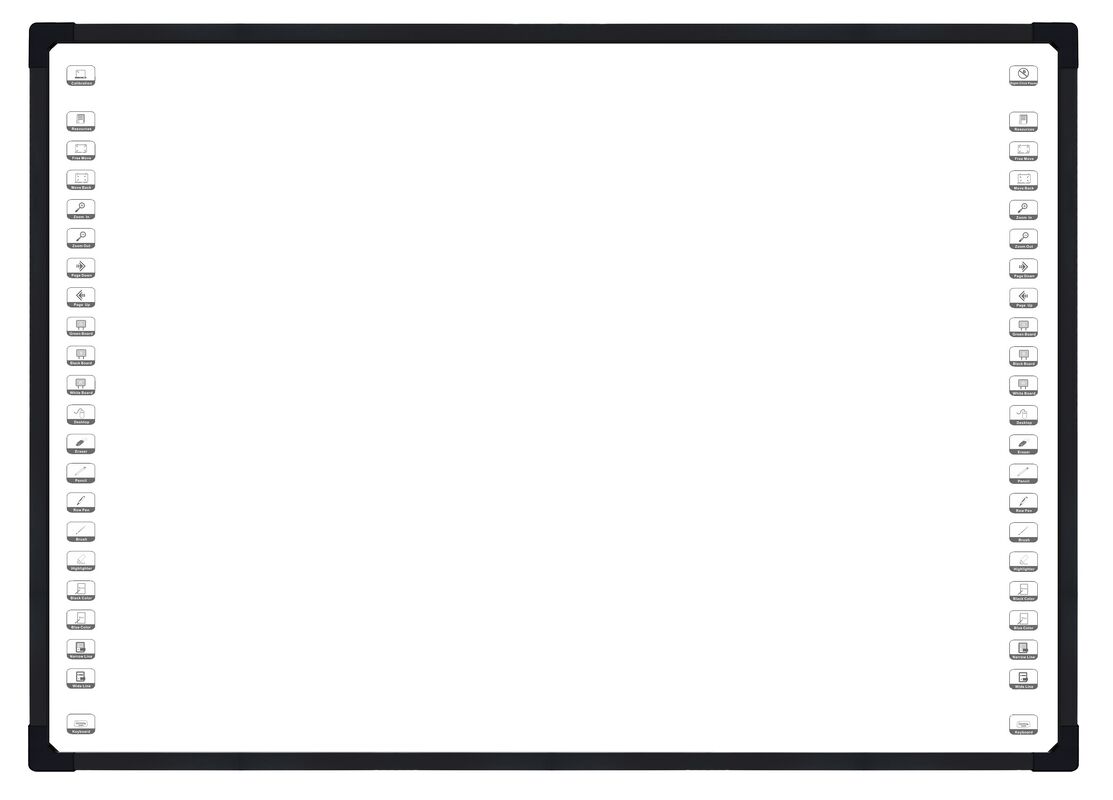 4 Камеры Оптическая интерактивная доска с 10-32 точками доступа Умная доска для расширенного цифрового сотрудничества