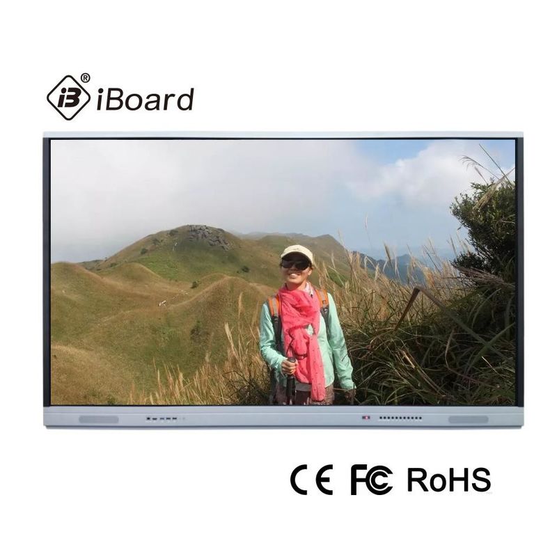 3840*2160 LCD Teaching Board 5ms Интерактивная сенсорная панель Windows Linux Инфракрасное для бизнеса или школьного образования
