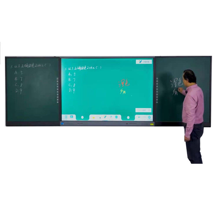 75 86 дюймовый 4K образовательное оборудование сенсорный экран Лучшая умная доска взаимосвязанная LCD умная доска