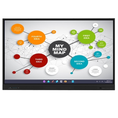 4K разрешение 86 дюймов Led Smart Board Все в одном компьютере Интерактивный плоский панельный дисплей для встреч и обучения