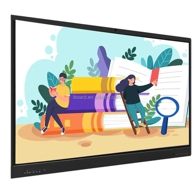 Интерактивная плоская панель с Android WIN 10 Система 20 точек касания Беспроводная совместная распознавание рук для обучения