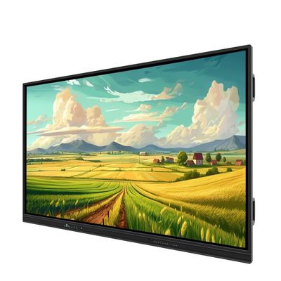 Iboard EDLA Google Сертифицированный Android 13 Multi Window Whiteboard Программное обеспечение Спикер Микрофон Камера Мобильный стенд необязательно