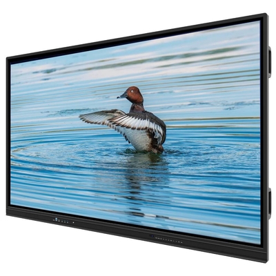 LCD Smart Board Windows OS 10 или 11 Pro Активированный Факультативный 4K UHD 3840*2160 Разрешение AC 110-240V Напряжение TF OPS Слот для обучения в классе