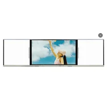 Улучшите свой опыт конференций с помощью нашей HD QLED Android 13 встроенная камера для опциональной конференции интерактивный плоский дисплей