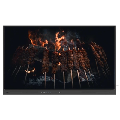 LCD Smart Board 65 75 86 дюймов Онлайн обновление 4K сенсорный экран Дисплей с учебными инструментами Программное обеспечение для команд Zoom Использование для обучения