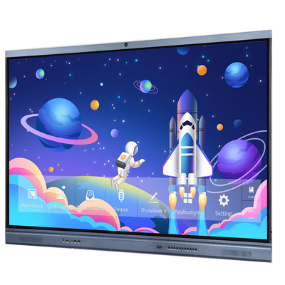 55/65/75/86/100/110 дюймовый 4K Multi Touch Screen Smart LCD Display Электронный цифровой интерактивный умный белый доска для классной комнаты