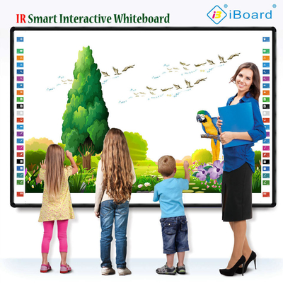 IBoard Factory Direct Smooth Glossy Plastic Surface Infrared IR Interactive Whiteboard Для перо/письма на пальце Факультативная боковая строка 22 короткие пути