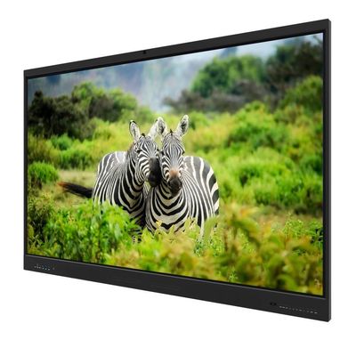 IFP Интерактивная плоская панель 4K Android OPS ПК Двойная система Беспроводная совместная работа Multi Touch 86 дюймовая умная доска для школьников Учебные инструменты онлайн-встреча