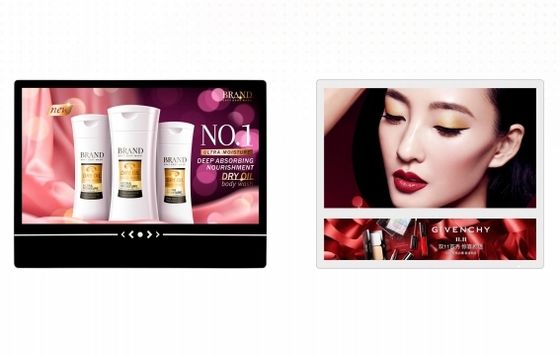 Цифровой рекламный монитор 23.8 32 43 49 55 дюймовый настенный Android Windows OS Опциональная сенсорная панель для супермаркета Аэропорт Гостиница Банк Больницы С USB WIFI