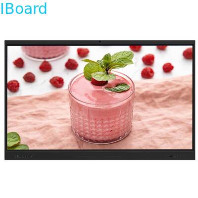75-дюймовая LCD-интеллектуальная панель с разрешением 4K и 50 точками касания для интерактивного плоского панельного дисплея