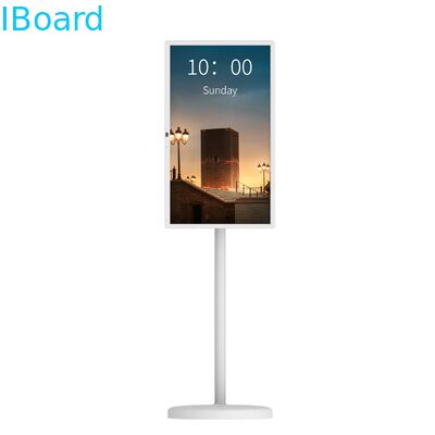 32-дюймовый портативный смарт-телевизор с сенсорным экраном с встроенной камерой и батареей емкостью 15000 мАч для интерактивного использования на доске