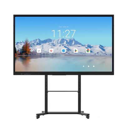 iBoard 75 дюймов Android 16 Google EDLA Сертифицированный AI Интерактивная плоская панель Умная плата