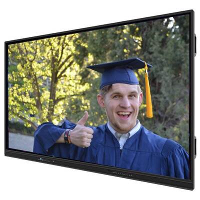 Мультитач-экран с антибликовым покрытием, мобильная подставка, ЖК-цифровая интерактивная смарт-доска 55, 65, 75 дюймов, интерактивная плоская панель