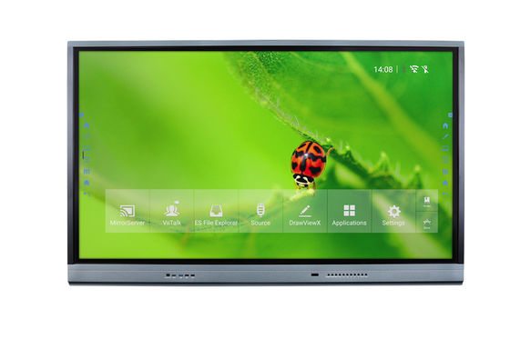 взаимодействующий монитор экрана касания 32G, умная панель доски 8ms