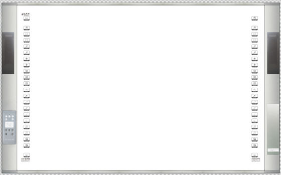 iBoard совсем в одном ультракрасном взаимодействующем Whiteboard, ТВ Whiteboard Rohs умном для преподавательства класса