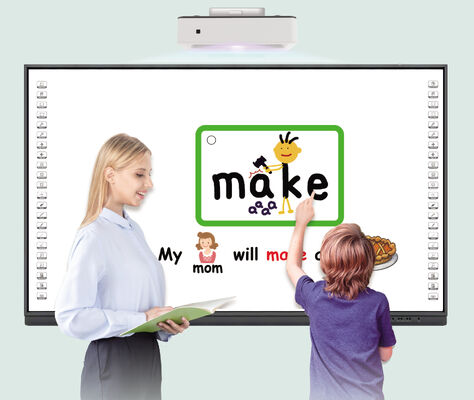 98 дюймов Iwb взаимодействующее Whiteboard, все в одной умной версии андроида 6,0 доски