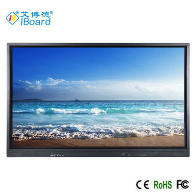 Класс взаимодействующее Whiteboard касания инфракрасн, 4K 75 доска дюйма 2+16G умная
