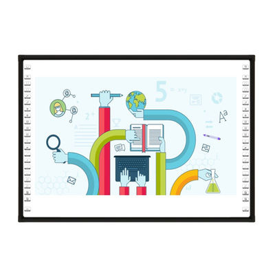 Касание взаимодействующее Whiteboard серии школы t Multi 10 пунктов серебряного цвета с уча программным обеспечением