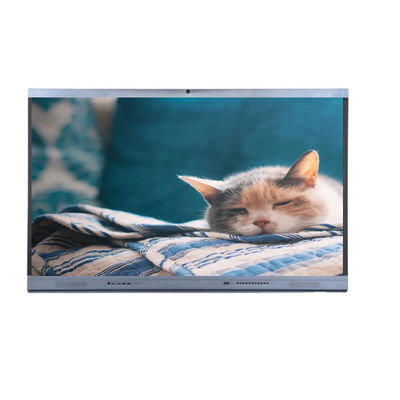 Монитор экрана касания СИД 75inches TFT взаимодействующий с инфракрасн ПК AIO техническим
